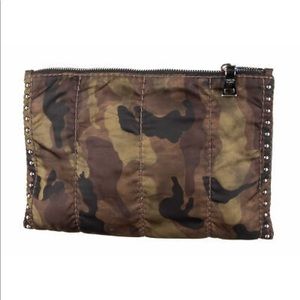 Prada Tessuto Camo Clutch